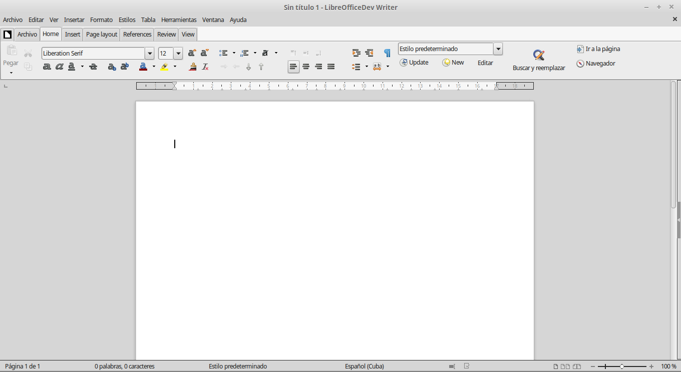 LibreOffice 5.3 viene con nueva interfaz visual