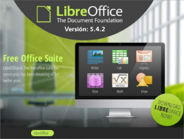 The Document Foundation anuncia LibreOffice 5.4.2