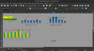 Buenas prácticas para crear un dashboard en Calc — 4 Apariencia de los gráficos