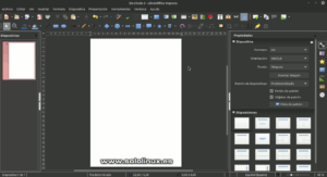 formato revista digital SoloLinux.es maquetada den LibreOffice Impress