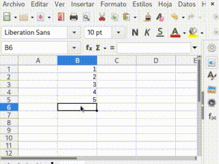 Alt+= y Alt+Shift+0 atajo-teclado-insertar-autosuma LibreOffice 7.0 y superiores