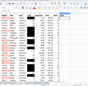 LibreOffice Calc — Fórmula BUSCARV