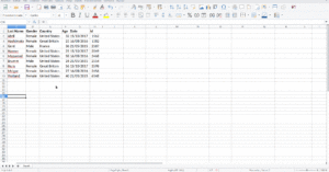 Cómo transponer celdas en LibreOffice Calc