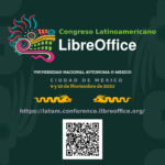 Cartel de invitación al IV Congreso Latinoamericano de LibreOffice