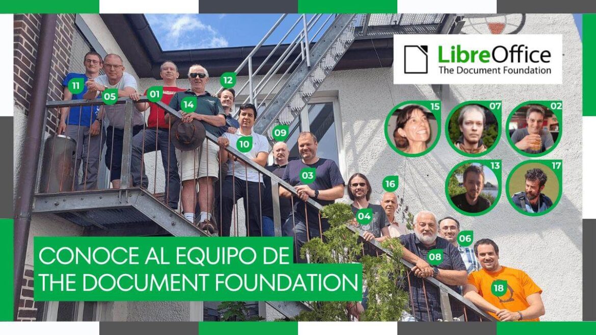 La Selección de The Document Foundation: el equipo detrás de LibreOffice