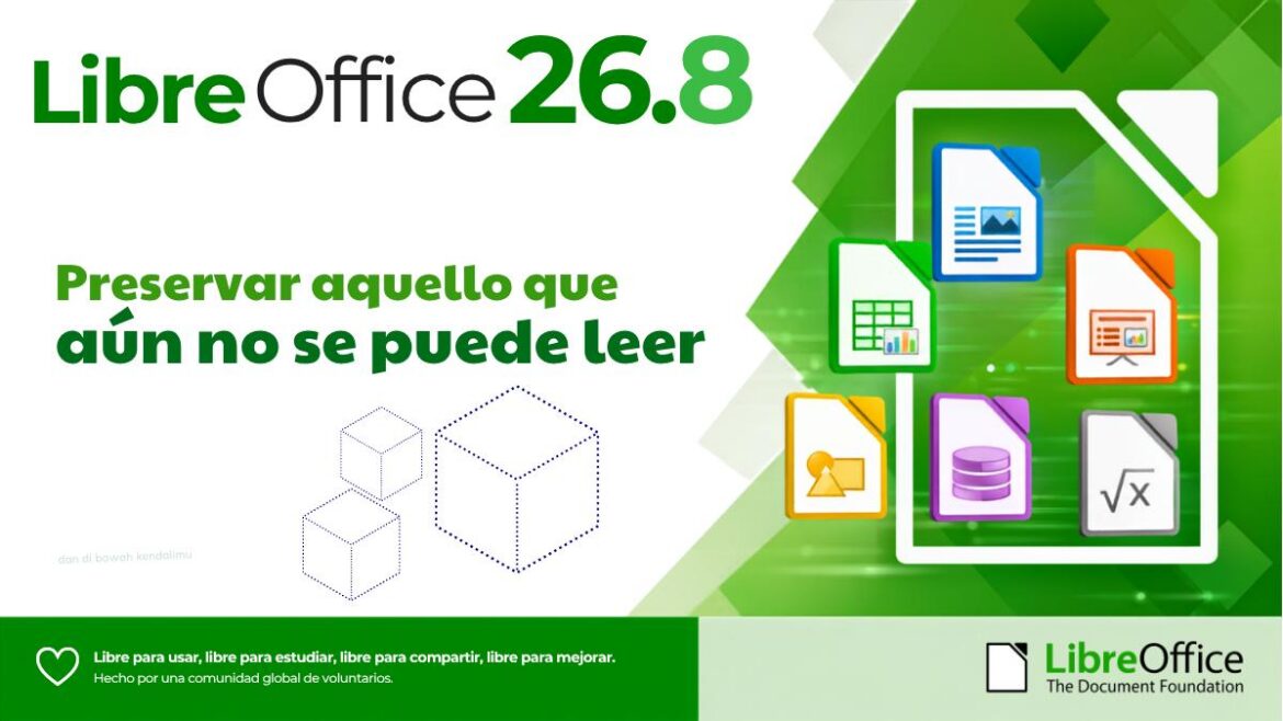 LibreOffice 26.8 e interoperabilidad: preservar aquello que aún no se puede leer